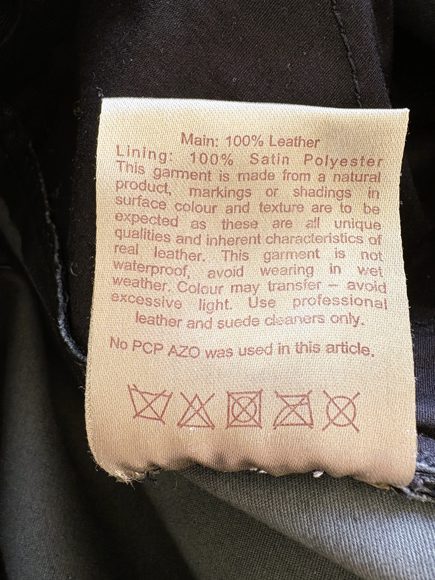 Calça de couro premium DNA – 100% couro legítimo – Ajuste elástico – Tamanho 38/40 – photo 10